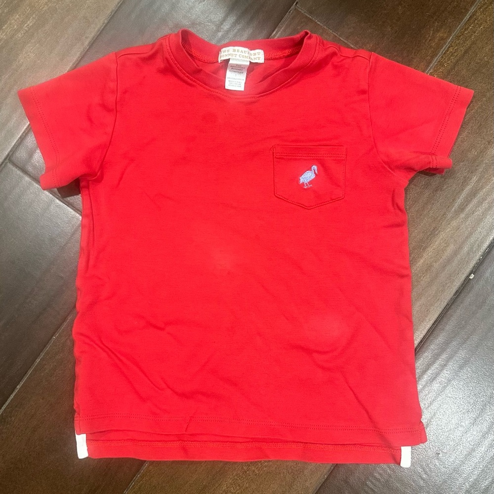 The Beaufort Bonnet Company Red Carter Crewneck